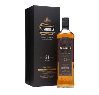 Bushmills Whiskey Single Malt Rare Irish 21yr 750 Ml