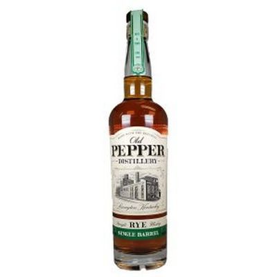 James E Pepper Old Pepper Whiskey Rye Single Barrel Kentucky 750ml