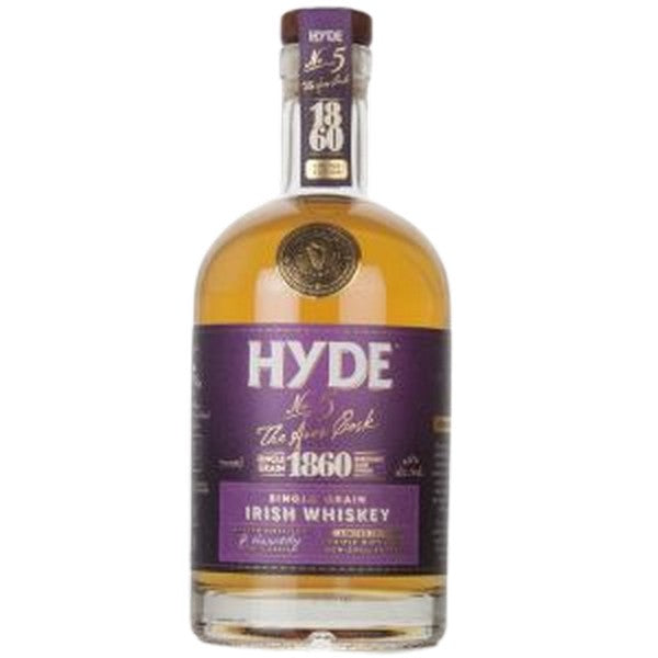 Hyde Whiskey No 5 Single Grain Burgundy Cask Finish Irish 750ml