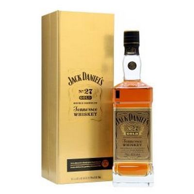 Jack Daniels Gold Whiskey No 27 Double Barrelled Tennessee