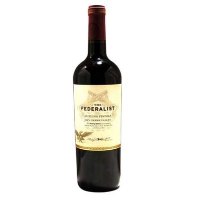 The Federalist Dueling Pistols Red Wine Dry Creek Valley 2015