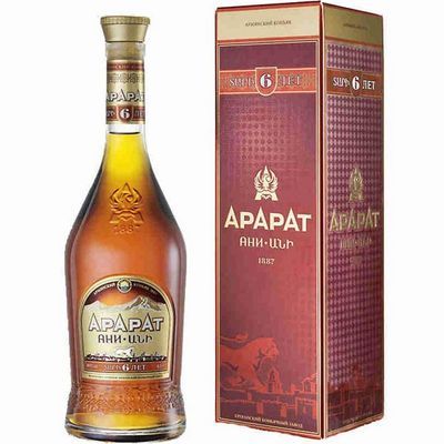 Ararat Ani Brandy Armenian 6yr 750ml