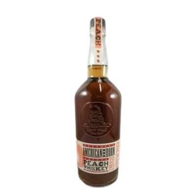 American Born Whiskey Peach Flavor 70pf 750ml