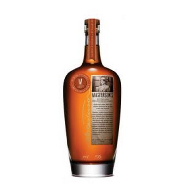 Mastersons Whiskey Straight Rye Hungarian Oak 10yr 750 Ml