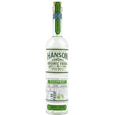 Hanson Vodka Sonoma Grape Small Batch Organic Cucumber 750ml