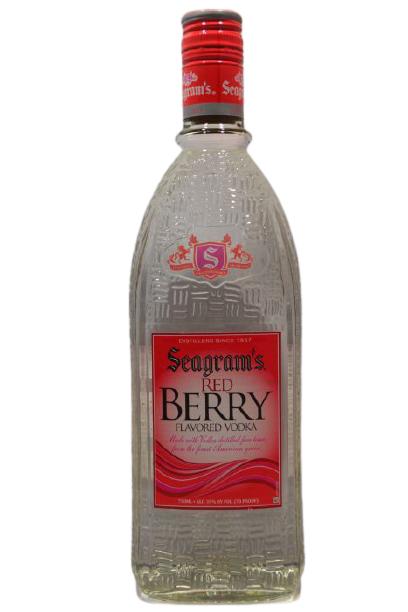 Seagrams Vodka Red Berry 750ml