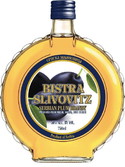 Bistra Slovivtz Brandy Plum Serbian 750ml