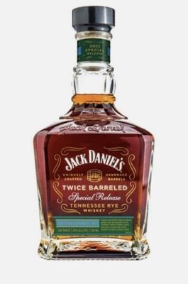 Jack Daniels Heritage Twice Barreled Rye Limited Release