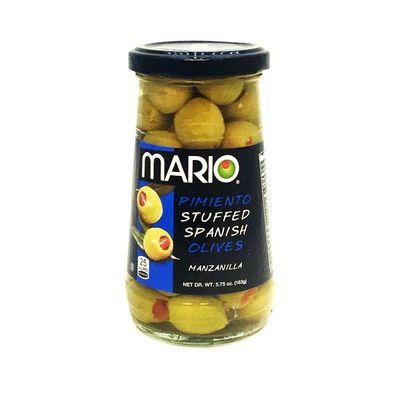 Mario Pimiento Stuffed Spanish Manzanilla Green Olives