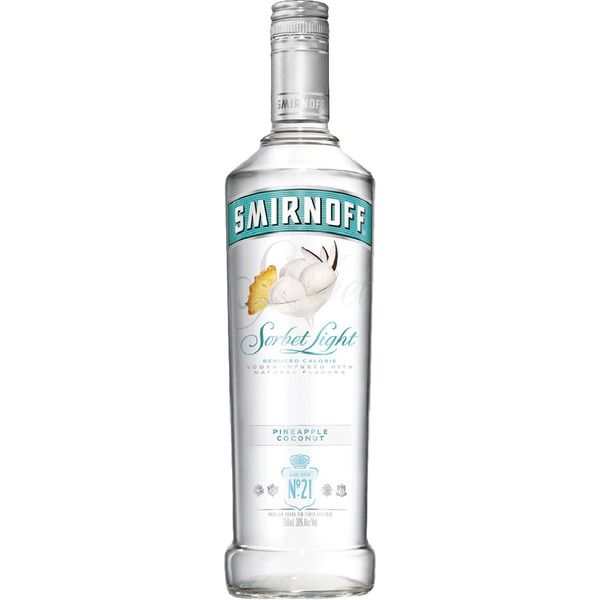 Smirnoff Sorbet Light Pineapple Coconut Vodka