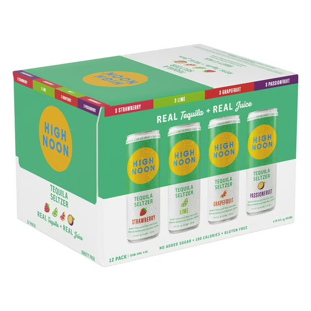 Highnoon 'Fiesta' Tequila Hard Seltzer Variety Pack