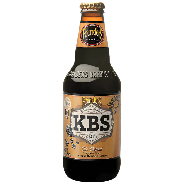 Founders KBS Original single 12 oz bottle on white background