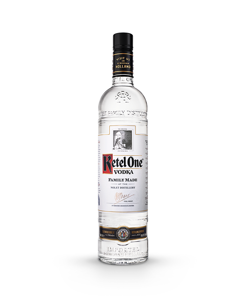 Ketel One Vodka bottle
