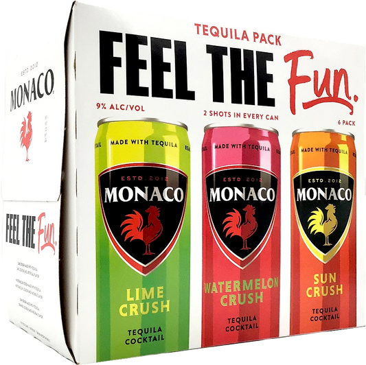 Monaco Feel The Fun Tequila Cocktail Variety