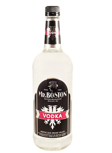 Mr. Boston Vodka bottle
