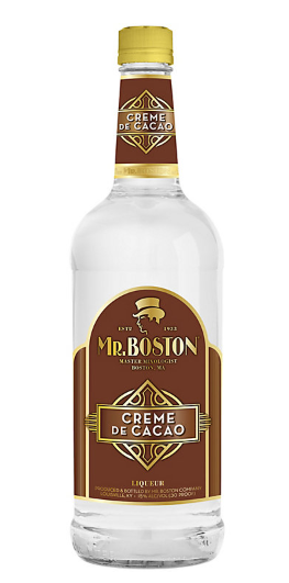 Mr. Boston Cr De Cacao White bottle