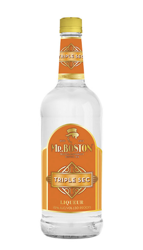 Mr. Boston Triple Sec bottle