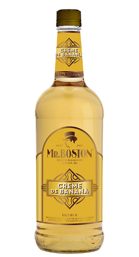 Mr. Boston Crème de Banana bottle