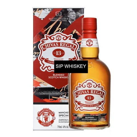 Chivas Regal 13 Year Old Manchester United Special Edition