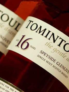 Tomintoul Scotch Single Malt 16 Year