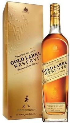 Johnnie Walker Scotch Gold Label Reserve