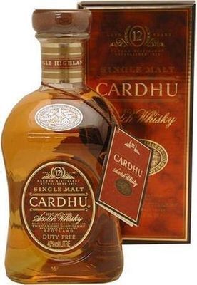 Cardhu Scotch Single Malt 12 Year