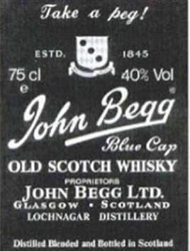 John Begg Scotch Blue Cap