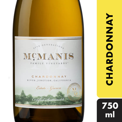 Mcmanis Chardonnay White Wine - 750ml