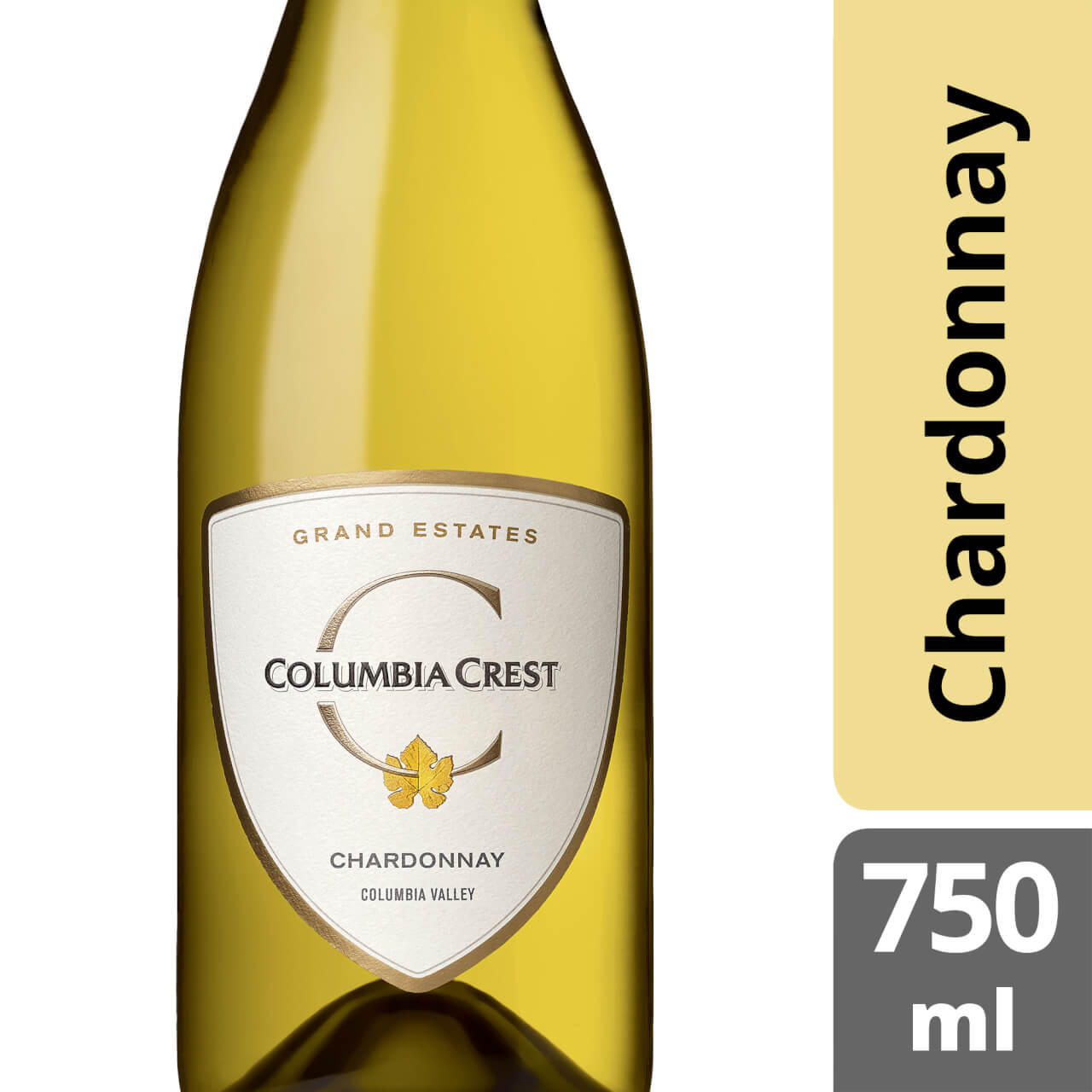 Columbia Crest Grand Estates Chardonnay Wine 750 Ml