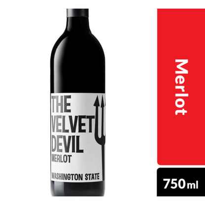 The Velvet Devil Merlot Red Wine By Charles Smith Wines