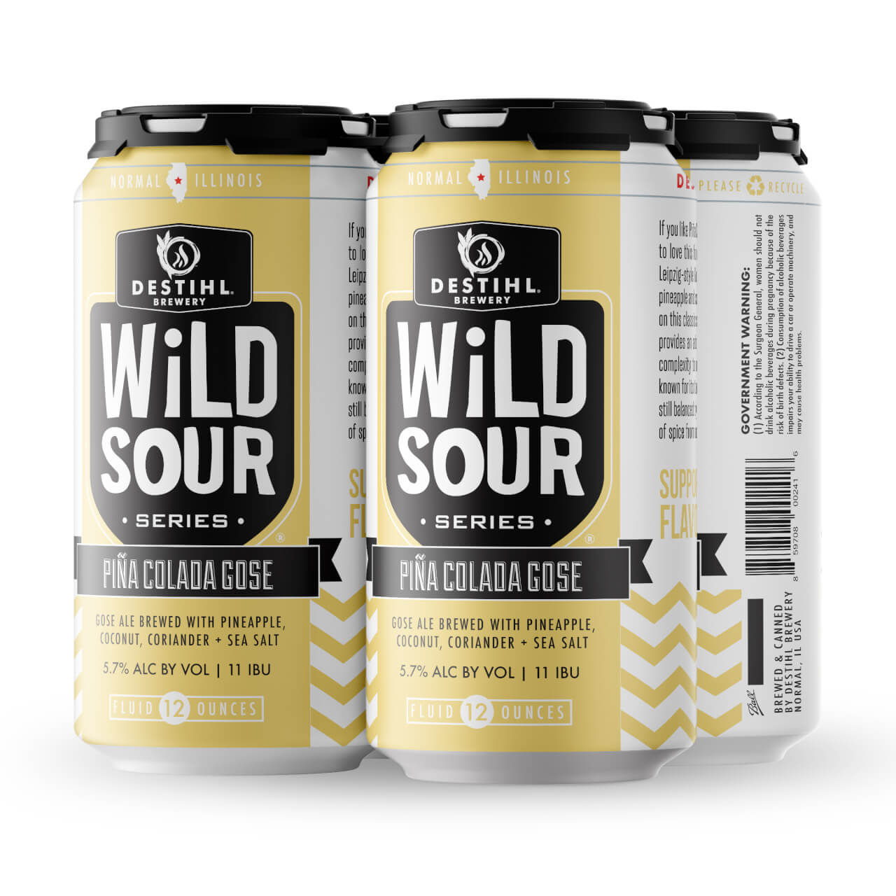 Wild Sour Series Pina Colada Gose 4/12 C