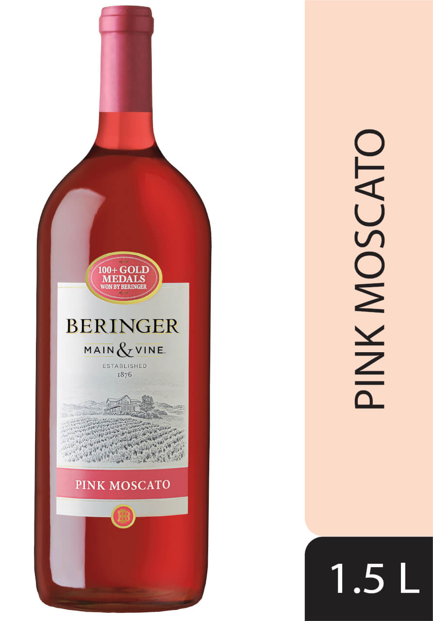 Beringer Main & Vine Pink Moscato 1.5l