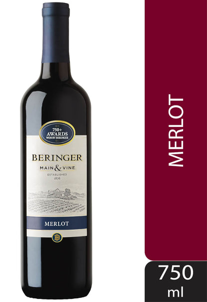 Beringer Main & Vine Merlot 750ml