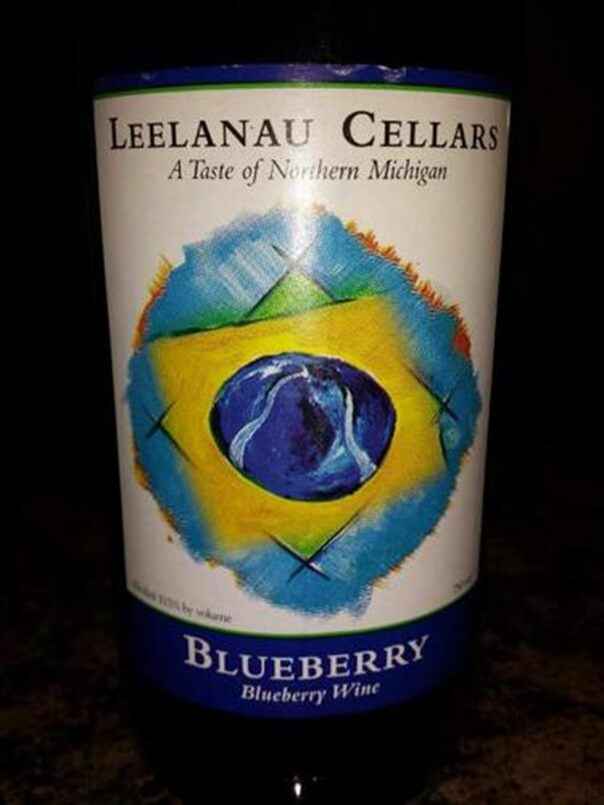 Leelanau Blueberry Wine 750ml