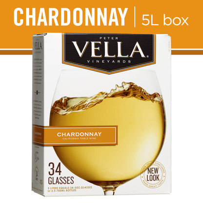 Peter Vella Box Chardonnay Wine