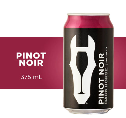 Dark Horse Pinot Noir Red Wine 375ml Can/half Bottle