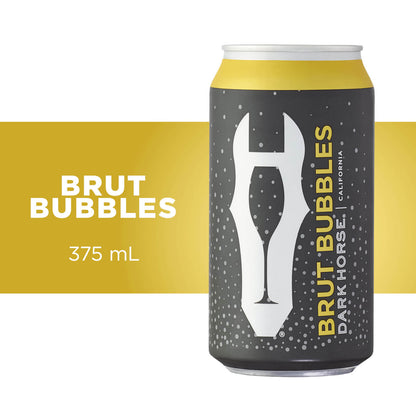 Dark Horse Sparkling Brut Wine 375 Ml Can/half Bottle