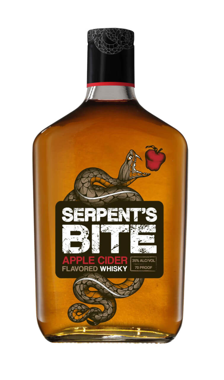 Serpent's Bite Apple Cider Flavored Canadian Whisky