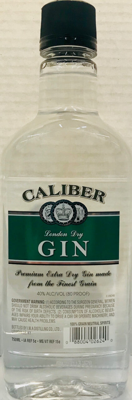 Caliber Gin 750ml 80pf