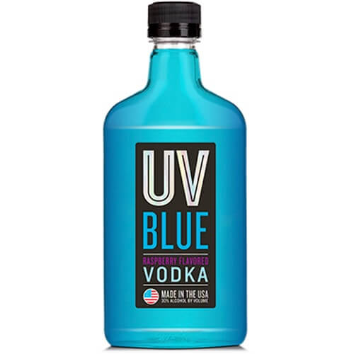 Uv Blue Raspberry Flavored Vodka