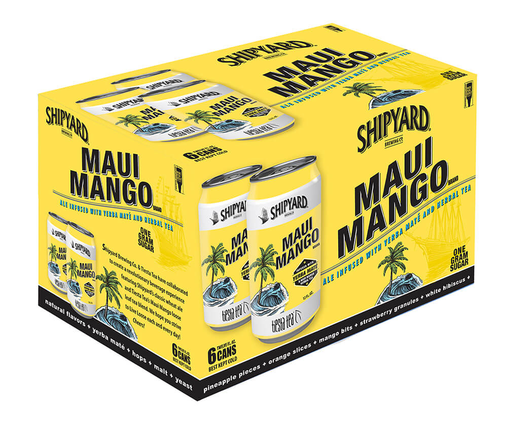 Shipyard Maui Mango Yerba Mate Infused Ale