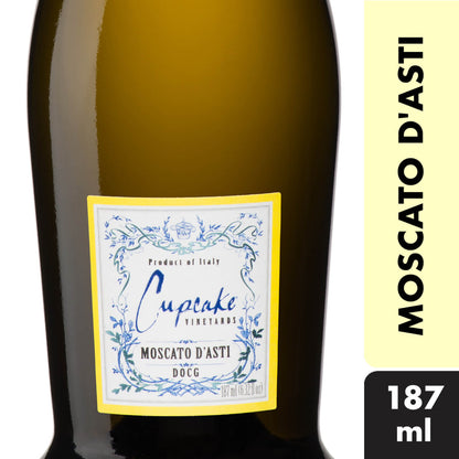 Cupcake® Vineyards Moscato D' Asti White Wine - 187ml