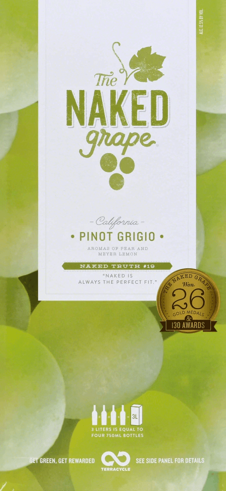 Naked Grape Box Pinot Grigio