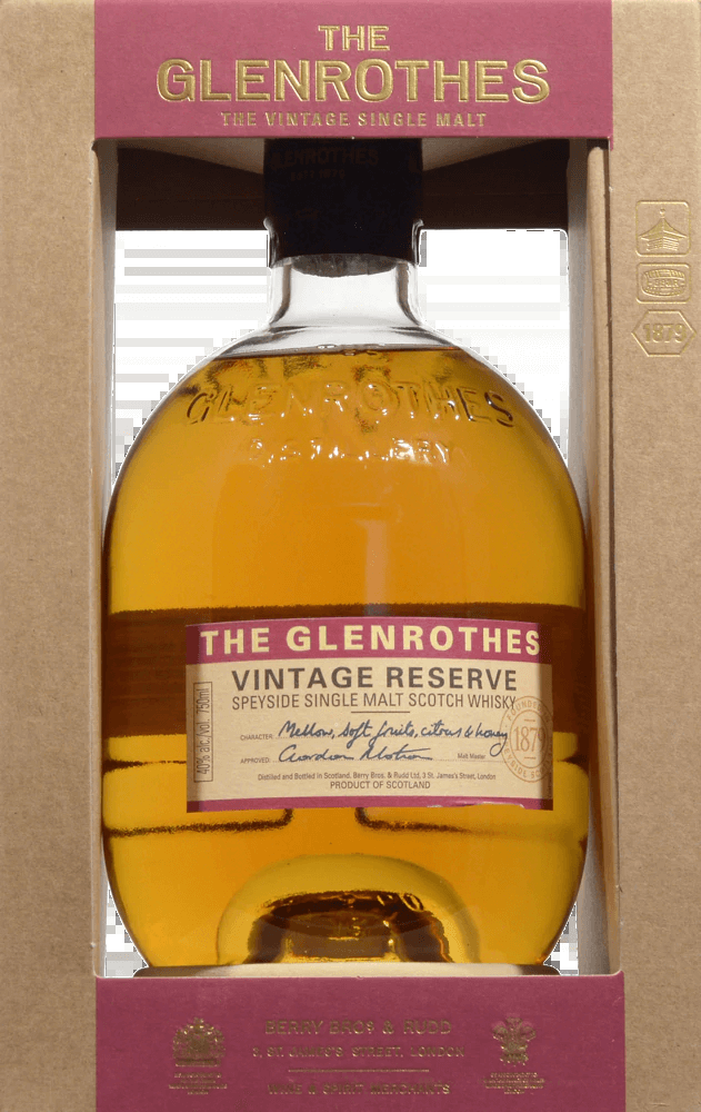 Glenrothes Scotch Single Malt Vintage Reserve 750ml