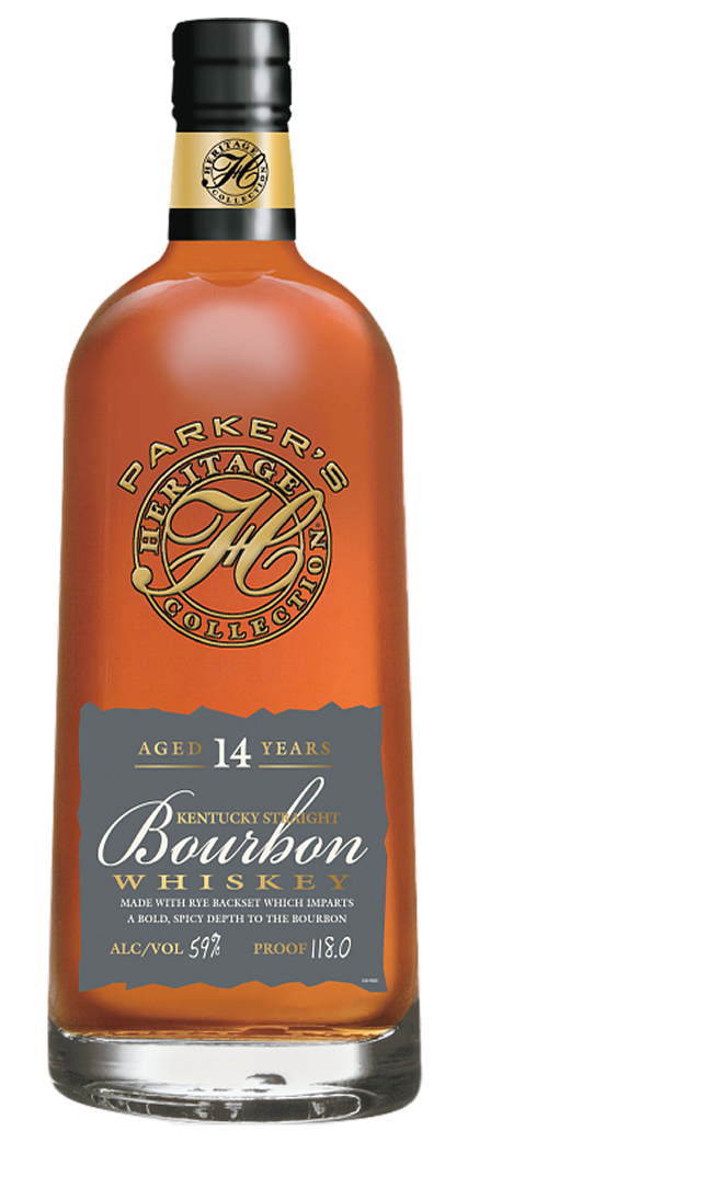 Parker's Heritage Collection 20th Edition 14 Year Bourbon bottle