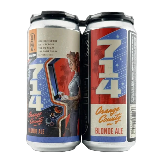 Bottle Logic Brewing 714 Orange County Blonde Ale