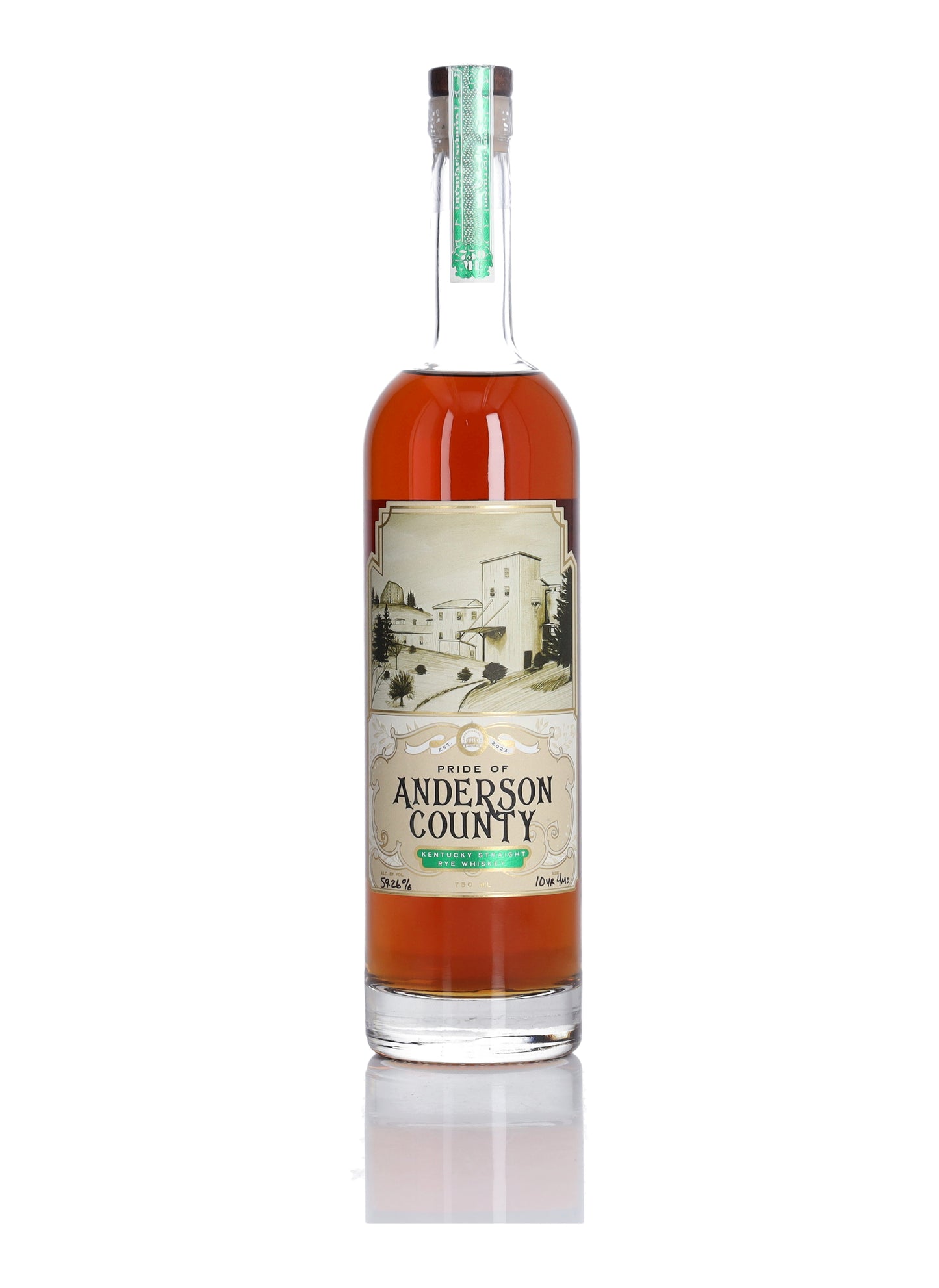 Rare Character Pride of Anderson County 10-Year-Old Kentucky Straight Bourbon