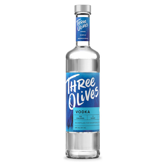 Three Olives Original Vodka bottle