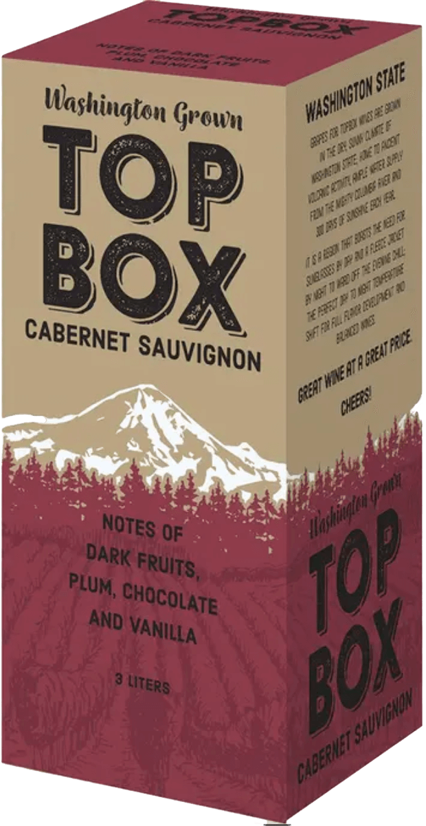 Top Box Cabernet Sauvignon Boxed Wine