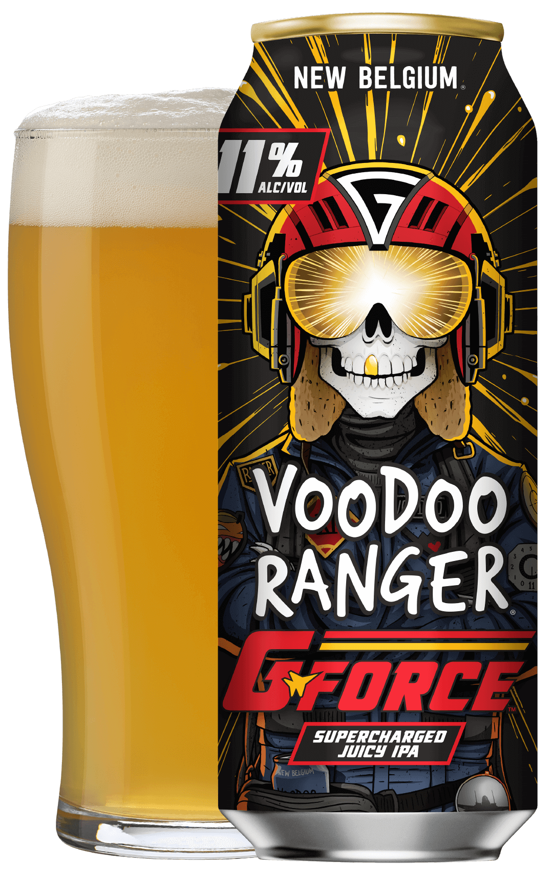 New Belgium Voodoo Ranger G-Force Supercharged Juicy IPA